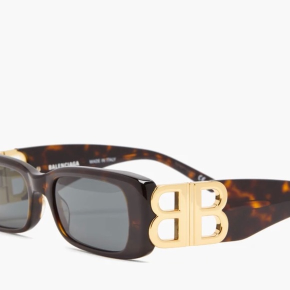 Brand New 2021 Sunglasses Balenciaga BB0096/S 002 - Picture 7 of 13